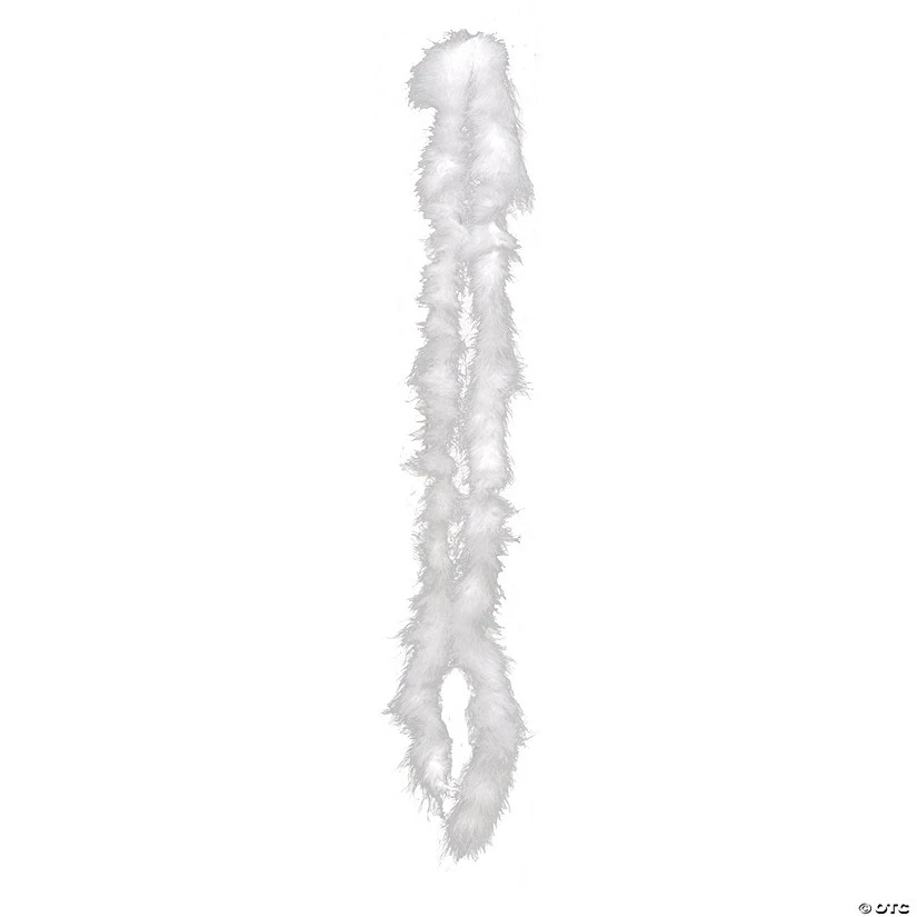 EXTRA HEAVY MARIBOU BOA-WHITE 3 EXTRA HEAVY MARIBOU BOA-WHITE