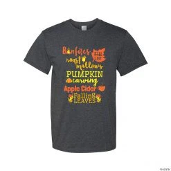 Fall Bucket List Adult’s T-Shirt