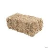 FloraCraft® Decorative Straw Hay Bale - 20" -Cheap Halloween decorations Store floracraft sup sup decorative straw hay bale 2013937889