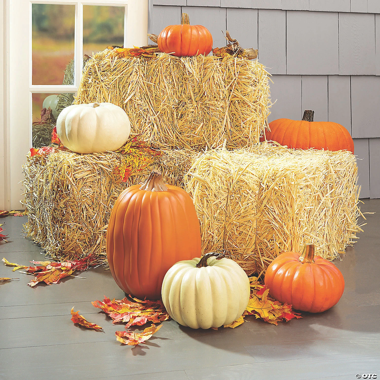 FloraCraft® Decorative Straw Hay Bale - 24" 5 FloraCraft® Decorative Straw Hay Bale - 24" - Image 3