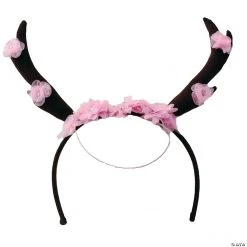 Floral Studded Antler Tiara