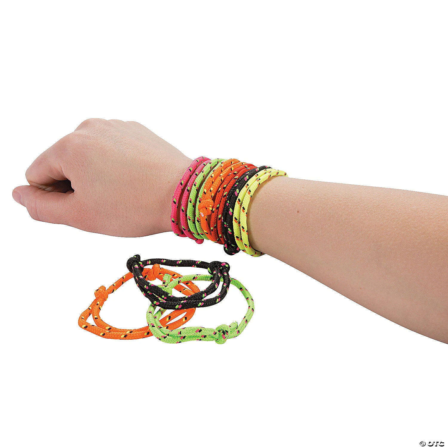 Friendship Rope Bracelets - 72 Pc. 3 Friendship Rope Bracelets - 72 Pc.