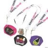 Ghouls Squad Breakaway Lanyards & Coin Purses - 6 Pc. 2 Ghouls Squad Breakaway Lanyards & Coin Purses - 6 Pc. -Cheap Halloween decorations Store ghouls squad breakaway lanyards and coin purses 6 pc 13846653