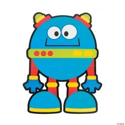 Giant Robot Cutouts - 6 Pc.