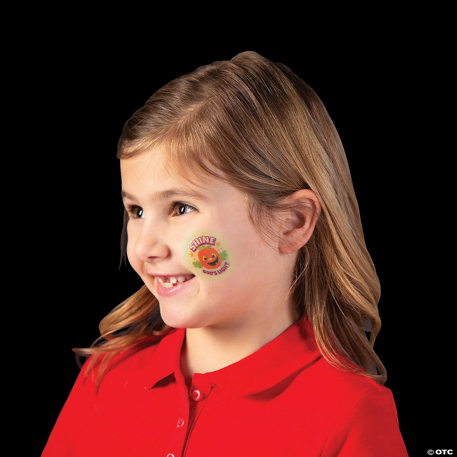 Glow-in-the-Dark Christian Pumpkin Temporary Tattoos - 72 Pc. 5 Glow-in-the-Dark Christian Pumpkin Temporary Tattoos - 72 Pc. - Image 3