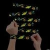 Glow-in-the-Dark Space Slap Bracelets - 12 Pc. -Cheap Halloween decorations Store glow in the dark space slap bracelets 12 pc 13830798