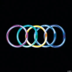 Glow Swizzle Bracelet Assortment - 100 Pc.