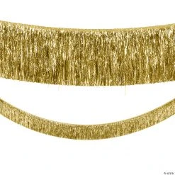 Gold Tinsel Garland