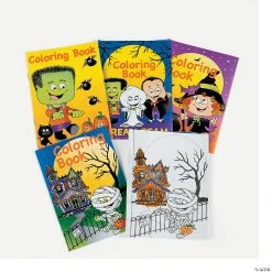 Halloween Coloring Books - 72 Pc. -Cheap Halloween decorations Store halloween coloring books 72 pc 25 1728 p