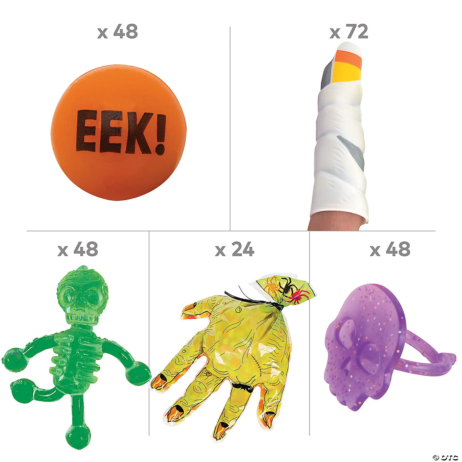 Halloween Creepy Hand-Out Kit for 24 4 Halloween Creepy Hand-Out Kit for 24 - Image 2