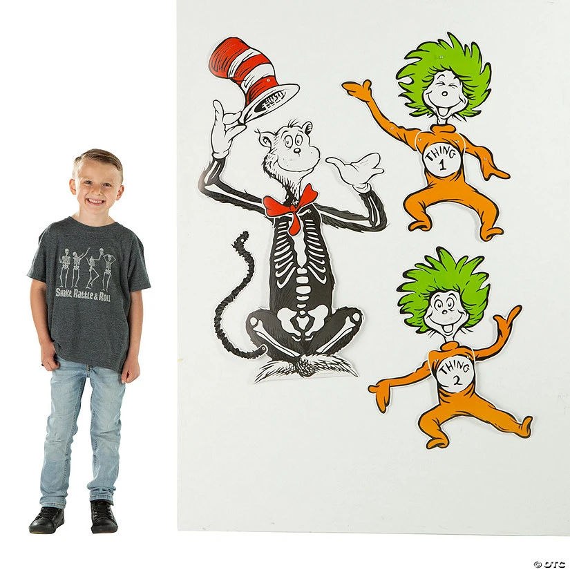 Halloween Dr. Seuss™ Jointed Cutouts - 3 Pc. 3 Halloween Dr. Seuss™ Jointed Cutouts - 3 Pc.