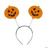 Halloween Jack-O’-Lantern Head Boppers - 12 Pc. -Cheap Halloween decorations Store halloween jack o lantern head boppers 12 pc 13981291