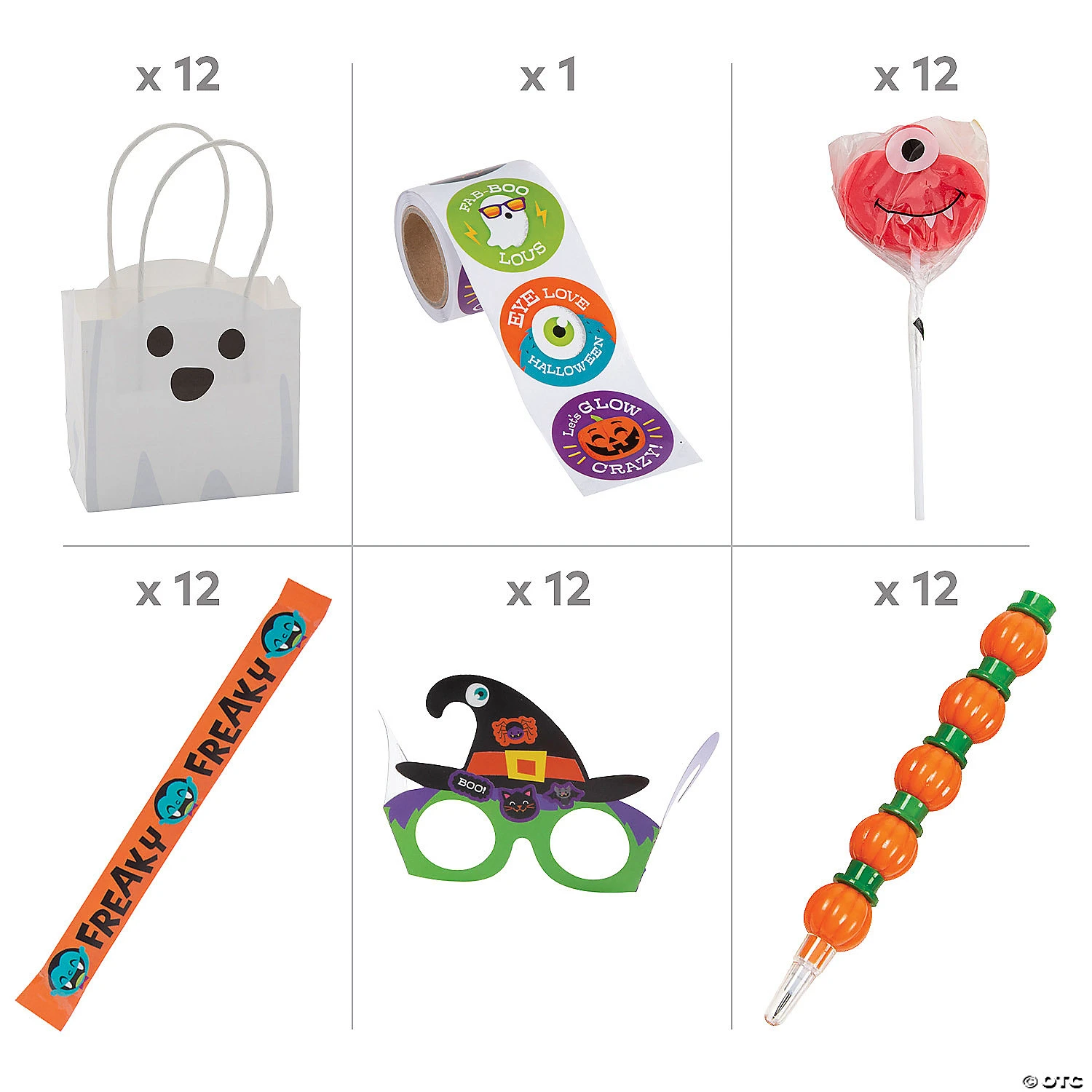 Halloween Party Handout Kit for 12 Guests 4 Halloween Party Handout Kit for 12 Guests - Image 2