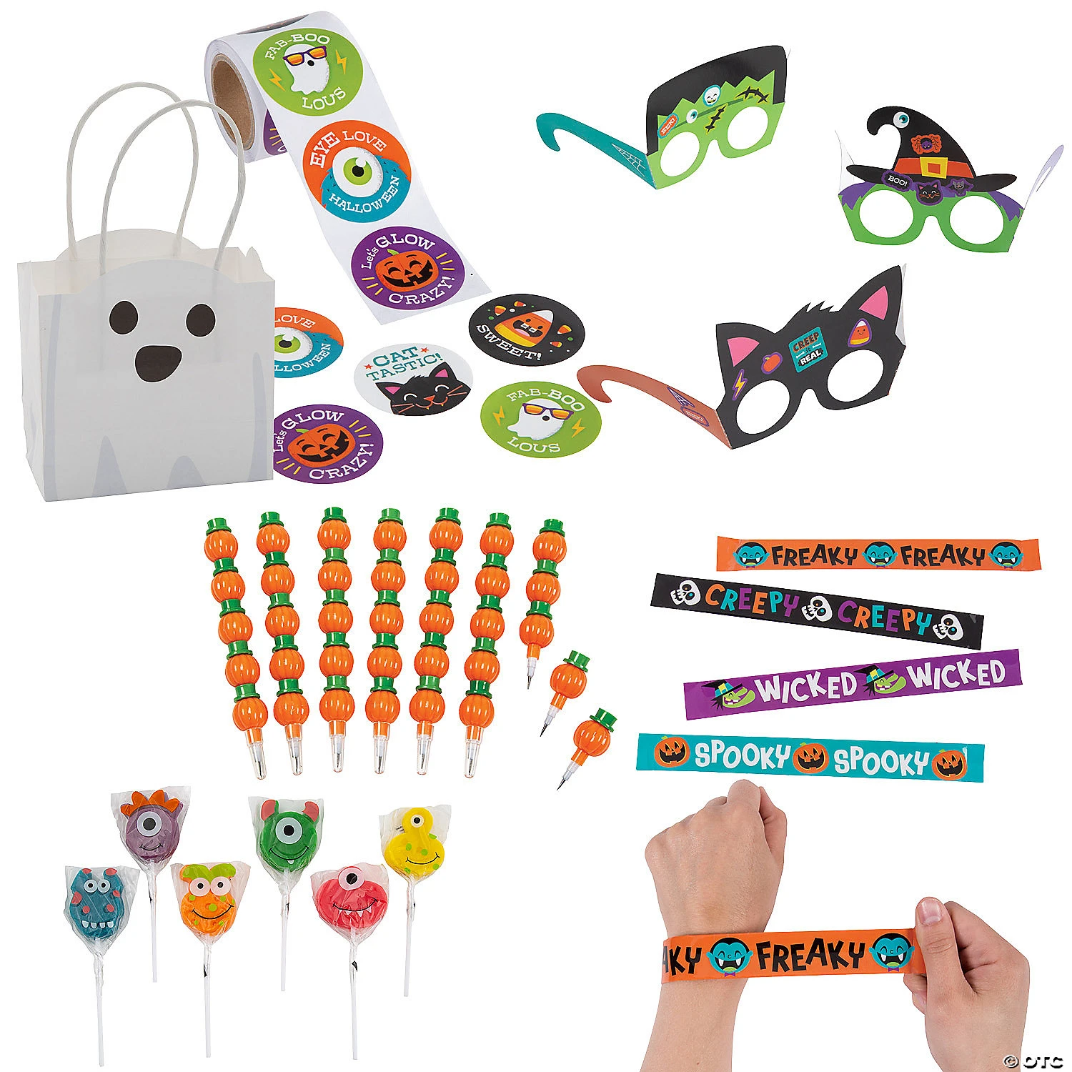 Halloween Party Handout Kit for 12 Guests 3 Halloween Party Handout Kit for 12 Guests