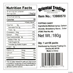 Halloween Popping Hard Candy with Stickers - 36 Pc. 5 Halloween Popping Hard Candy with Stickers - 36 Pc. -Cheap Halloween decorations Store halloween popping hard candy with stickers 36 pc 14090534 a05