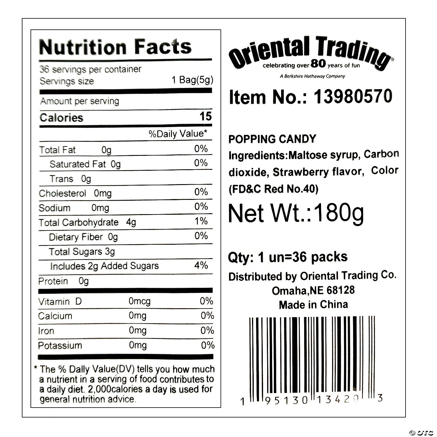 Halloween Popping Hard Candy with Stickers - 36 Pc. 4 Halloween Popping Hard Candy with Stickers - 36 Pc. - Image 2