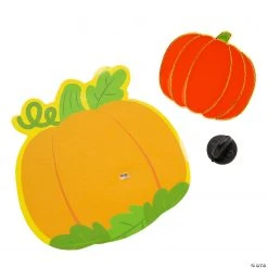 Halloween Pumpkin Pins with Card - 12 Pc. -Cheap Halloween decorations Store halloween pumpkin pins with card 12 pc 13981308 a01