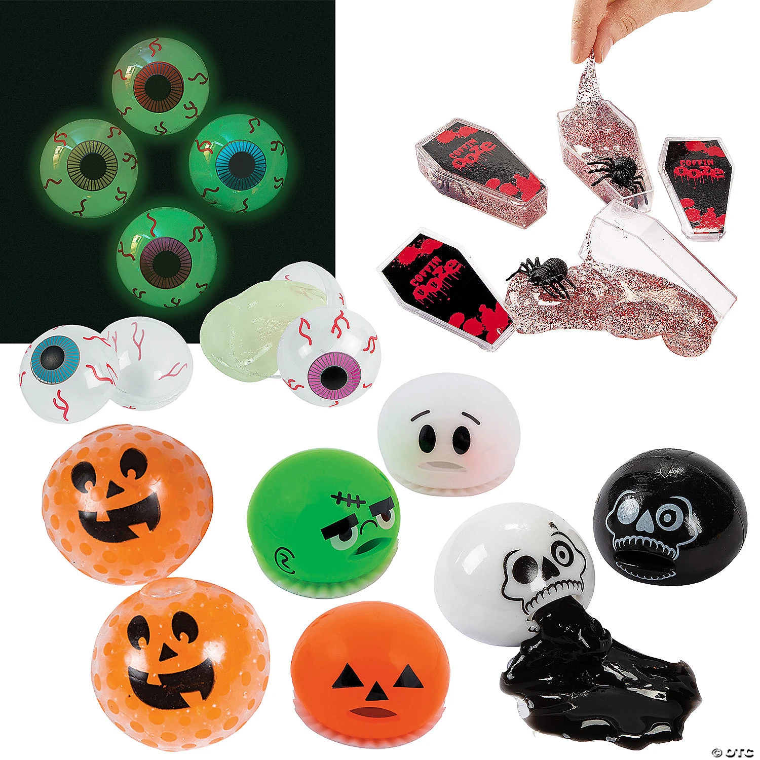 Halloween Sticky & Slime Giveaway Kit - 60 Pc. 3 Halloween Sticky & Slime Giveaway Kit - 60 Pc.
