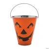 Jack-O'-Lantern Galvanized Pails - 12 Pc. 2 Jack-O'-Lantern Galvanized Pails - 12 Pc. -Cheap Halloween decorations Store jack o lantern galvanized pails 12 pc 13846819