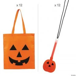 Jack-O’-Lantern Trick or Treating Accessories Kit - 24 Pc. -Cheap Halloween decorations Store jack o lantern trick or treating accessories kit 24 pc 13981422 a01