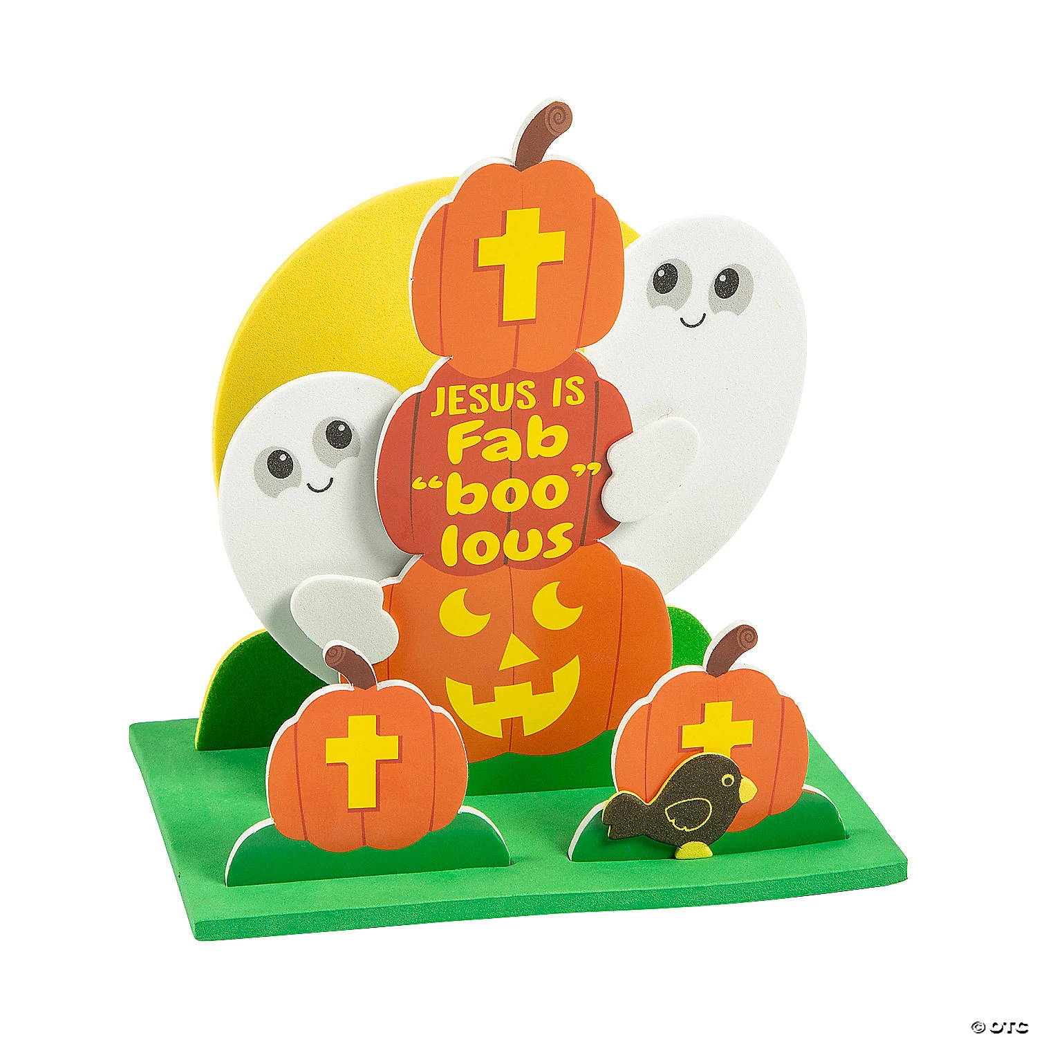 Jesus Is Fab-Boo-Lous Stand-Up Craft Kit - Makes 12 3 Jesus Is Fab-Boo-Lous Stand-Up Craft Kit - Makes 12