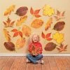 Jumbo Fall Leaves Cutouts - 48 Pc. 2 Jumbo Fall Leaves Cutouts - 48 Pc. -Cheap Halloween decorations Store jumbo fall leaves cutouts 48 pc 62 9269