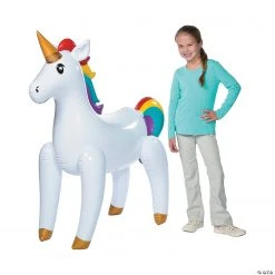 Jumbo Inflatable Unicorn -Cheap Halloween decorations Store jumbo inflatable unicorn13756599 a01