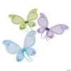 Kidâs Fairy Wings - 3 Pc. 2 Kidâs Fairy Wings - 3 Pc. -Cheap Halloween decorations Store kid s fairy wings 3 pc 13757309