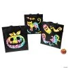 Large Halloween Tie-Dyed Laminated Tote Bags - 12 Pc. -Cheap Halloween decorations Store large halloween tie dyed laminated tote bags 12 pc 13981295
