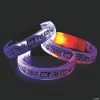 LED Light-Up Halloween Bracelets - 12 Pc. -Cheap Halloween decorations Store led light up halloween bracelets 12 pc 13846671