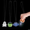 Light-Up Halloween Character Necklaces - 12 Pc. 2 Light-Up Halloween Character Necklaces - 12 Pc. -Cheap Halloween decorations Store light up halloween character necklaces 12 pc 13810911