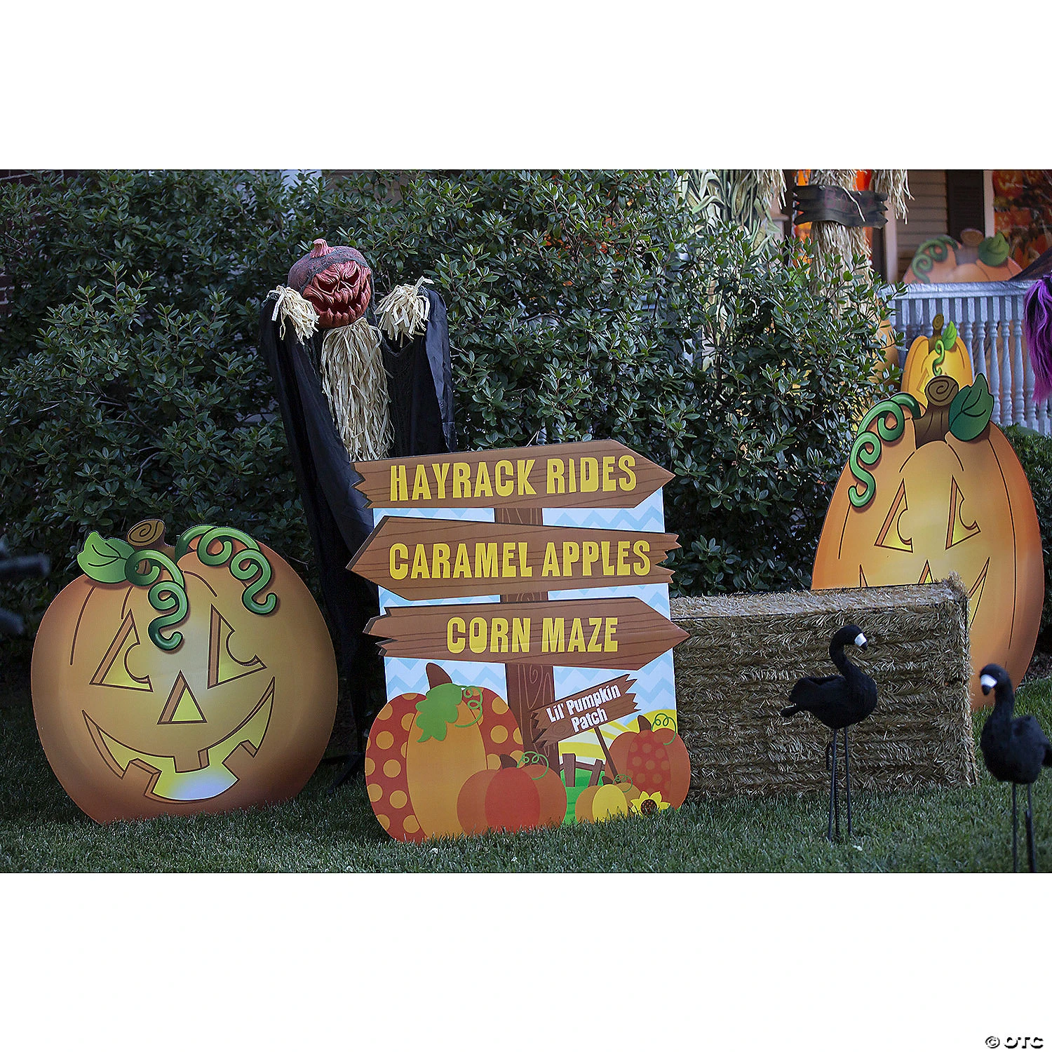 Lil’ Pumpkin Directional Sign Cardboard Stand-Up 4 Lil’ Pumpkin Directional Sign Cardboard Stand-Up - Image 2