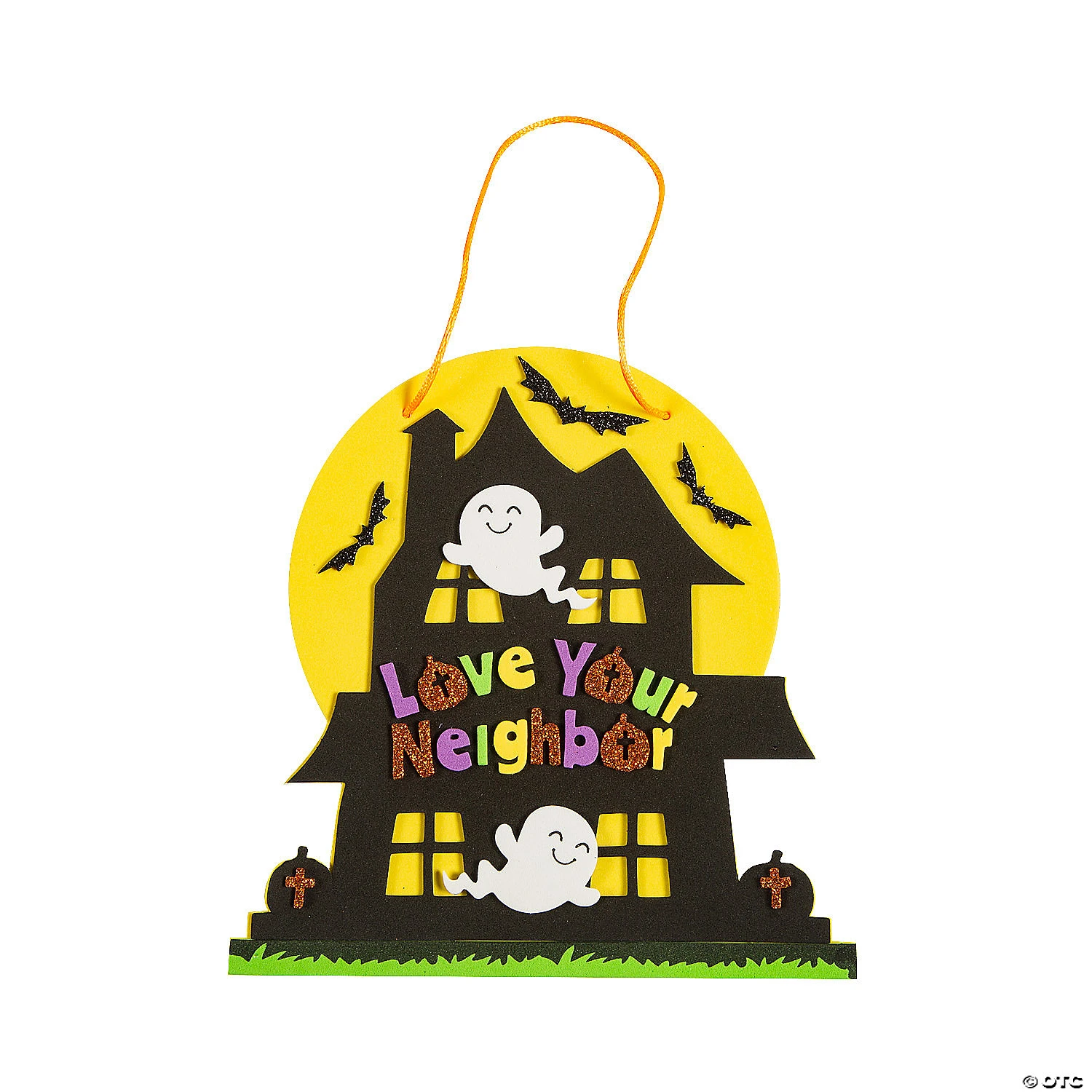 Love Your Neighbor Halloween Sign Craft Kit - Makes 12 3 Love Your Neighbor Halloween Sign Craft Kit - Makes 12