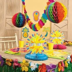 Luau Decorating Kit - 10 Pc. -Cheap Halloween decorations Store luau decorating kit 10 pc 34 1994 a02