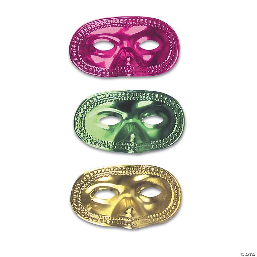 Mardi Gras Mask Pack Of 12 3 Mardi Gras Mask Pack Of 12