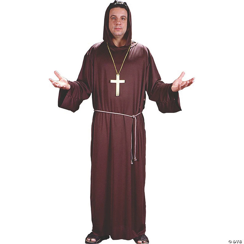Men’s Monk's Robe Halloween Costume 3 Men’s Monk's Robe Halloween Costume