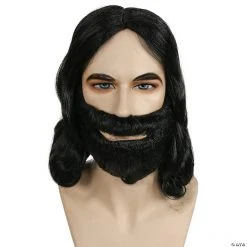 Men's Discount Biblical Wig & Beard Set