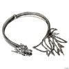 Metal Snap Choker -Cheap Halloween decorations Store metal snap chokerglw9127