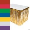 Metallic Fringe Plastic Table Skirt 2 Metallic Fringe Plastic Table Skirt -Cheap Halloween decorations Store metallic fringe plastic table skirt13763031