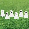 Mini Ghost Sidewalk Sign Halloween Decorations - 6 Pc. -Cheap Halloween decorations Store mini ghost sidewalk sign halloween decorations 6 pc 13952257