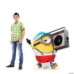 Minions™ Rise of Gru Stuart Boom Box Lifesize Cardboard Stand-Up