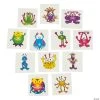 Monster Temporary Tattoos - 72 Pc. 2 Monster Temporary Tattoos - 72 Pc. -Cheap Halloween decorations Store monster temporary tattoos 72 pc 25 2923e