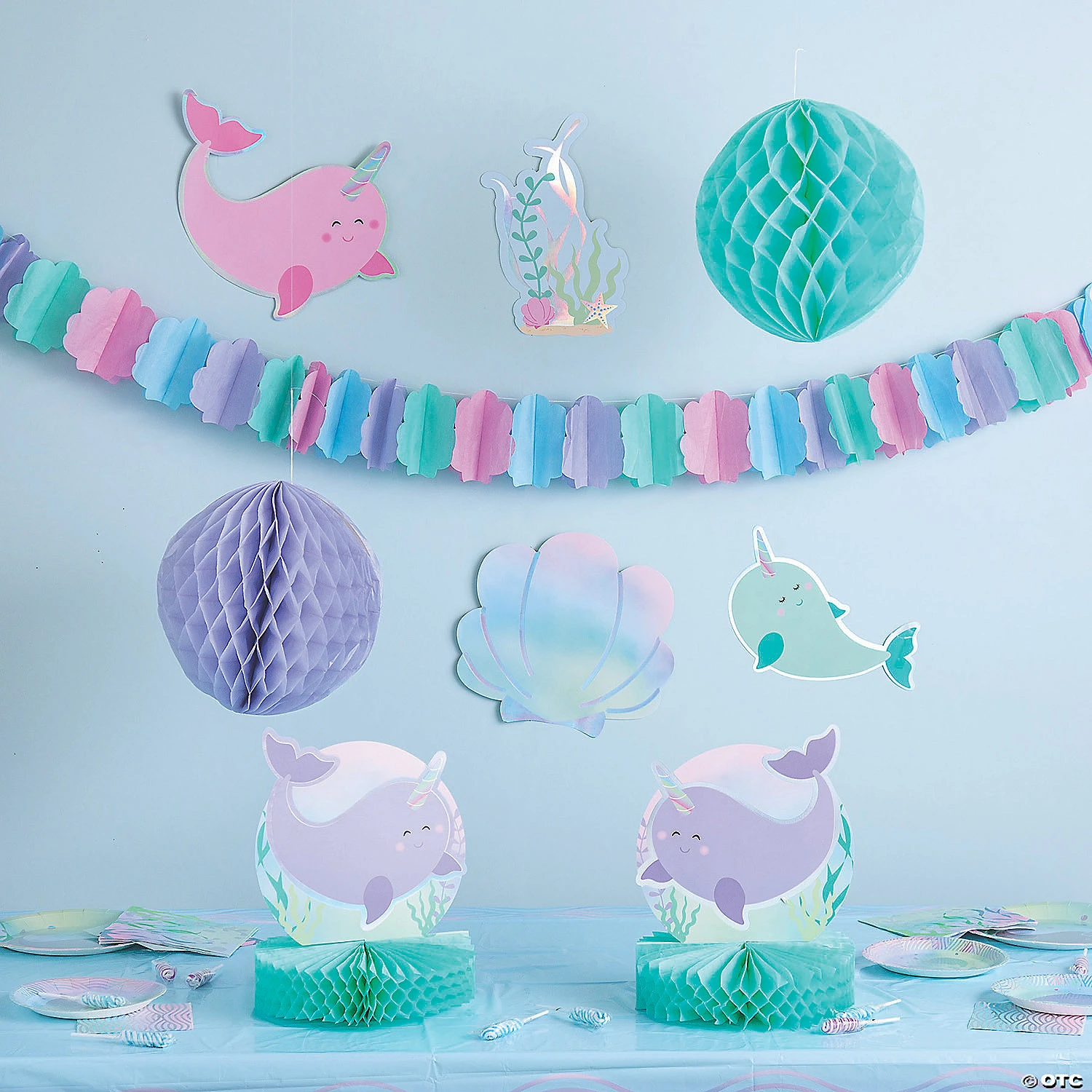 Narwhal Party Decorating Kit 4 Narwhal Party Decorating Kit - Image 2