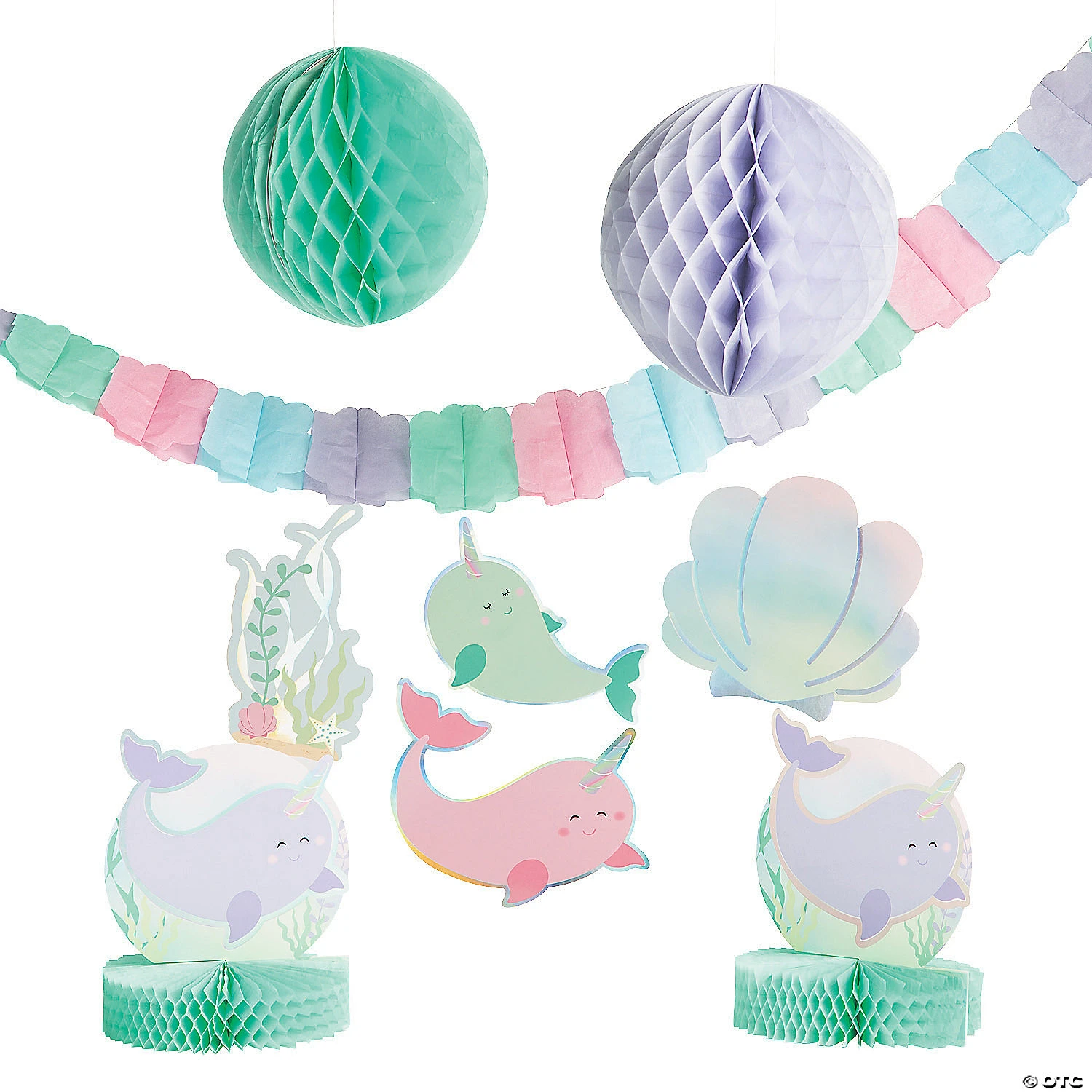 Narwhal Party Decorating Kit 3 Narwhal Party Decorating Kit