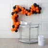Solid Color & Black Latex Balloon Garland Kit - 291 Pc. -Cheap Halloween decorations Store orange and black latex balloon garland kit 291 pc 13983783