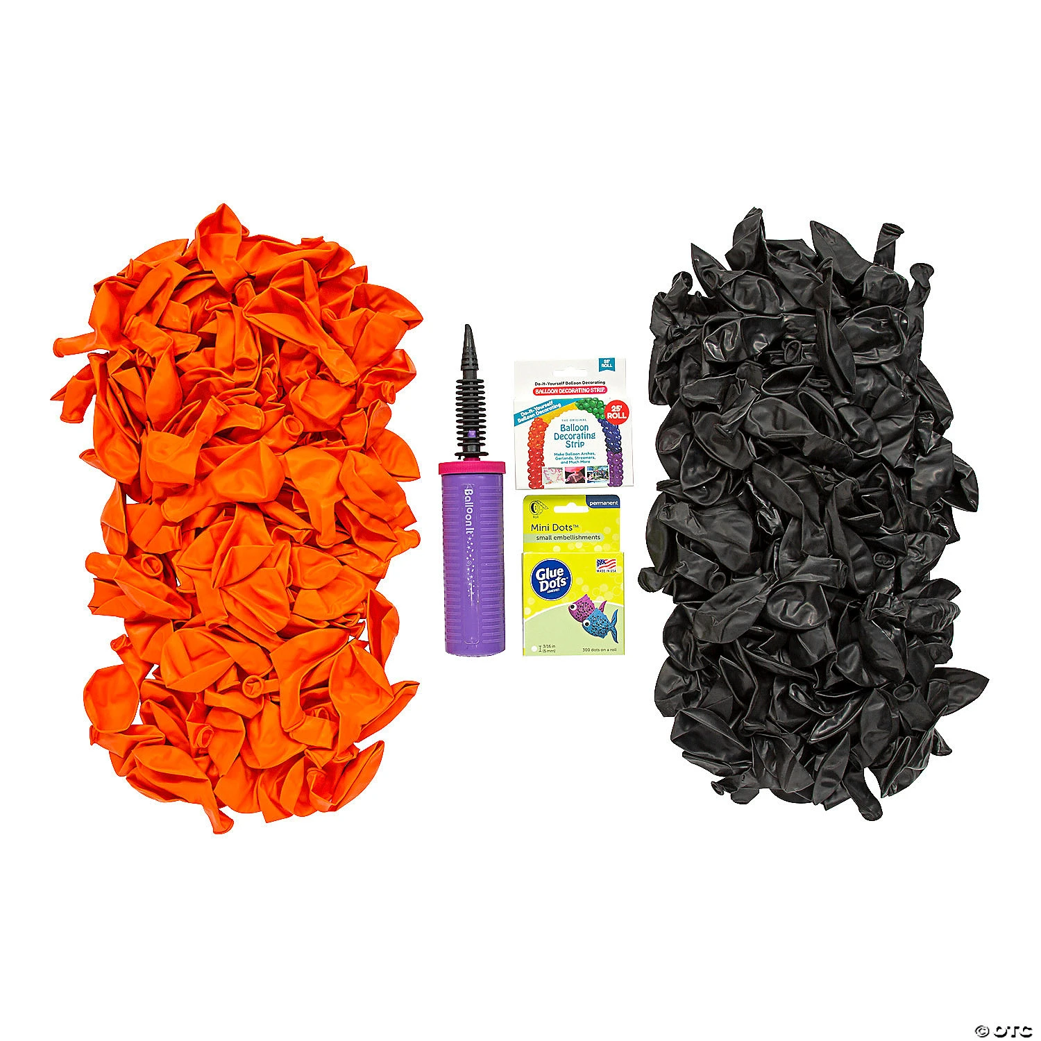 Solid Color & Black Latex Balloon Garland Kit - 291 Pc. 4 Solid Color & Black Latex Balloon Garland Kit - 291 Pc. - Image 2