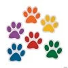 Paw Print Bulletin Board Cutouts - 48 Pc. 1 Paw Print Bulletin Board Cutouts - 48 Pc. -Cheap Halloween decorations Store paw print bulletin board cutouts 48 pc 13686352