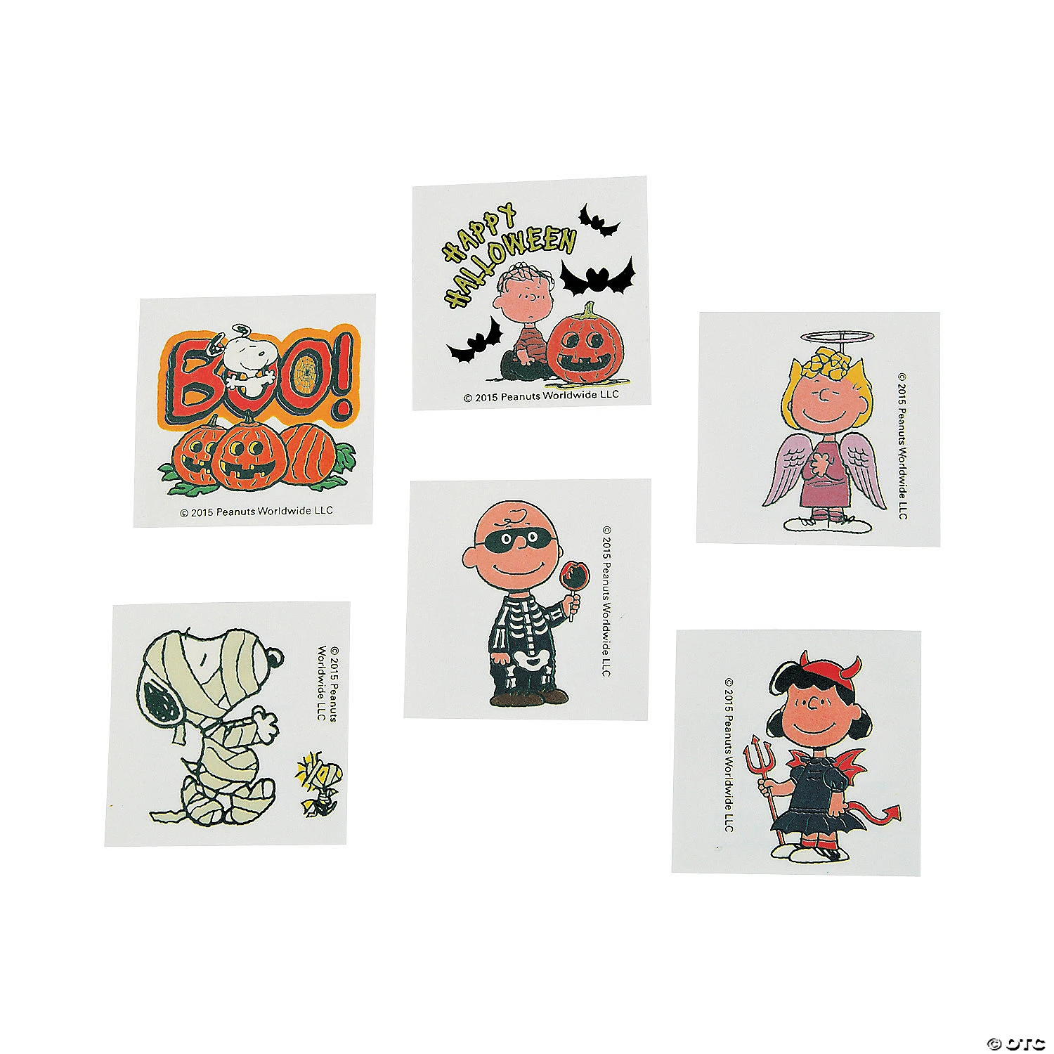 Peanuts® Halloween Temporary Tattoos - 72 Pc. 3 Peanuts® Halloween Temporary Tattoos - 72 Pc.