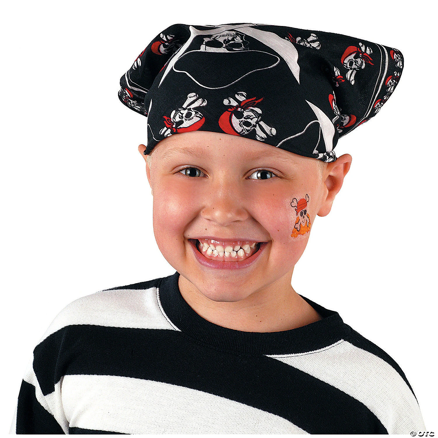 Pirate Bandanas - 12 Pc. 4 Pirate Bandanas - 12 Pc. - Image 2