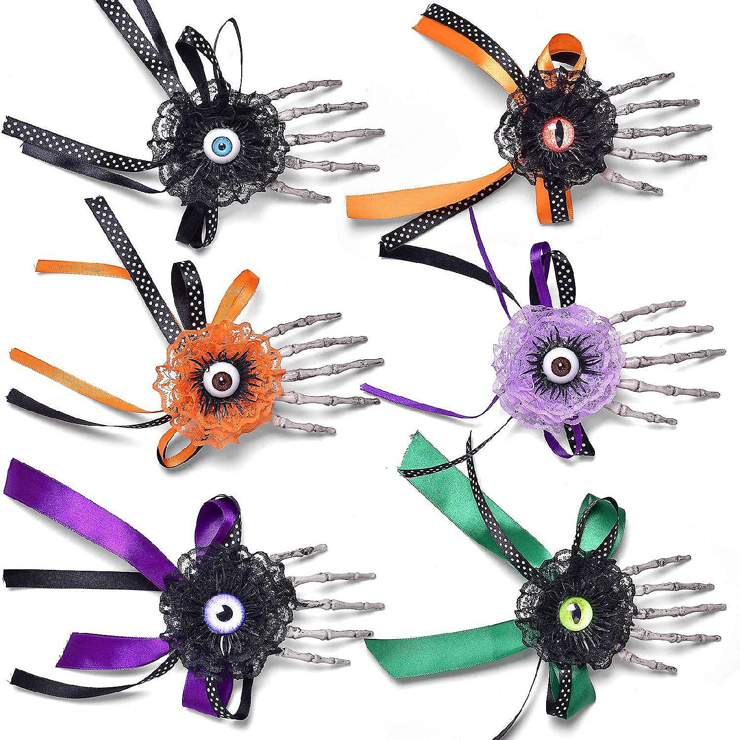 PopFun-Halloween Hair Clips 6 Pcs 3 PopFun-Halloween Hair Clips 6 Pcs